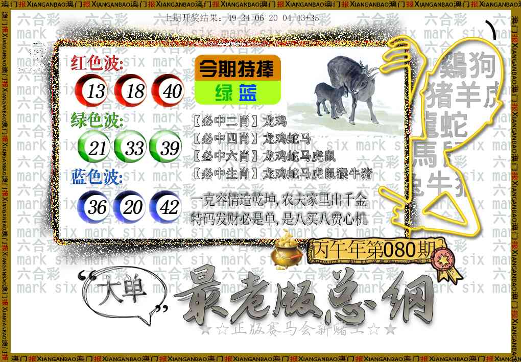 080期最老版总纲[图]